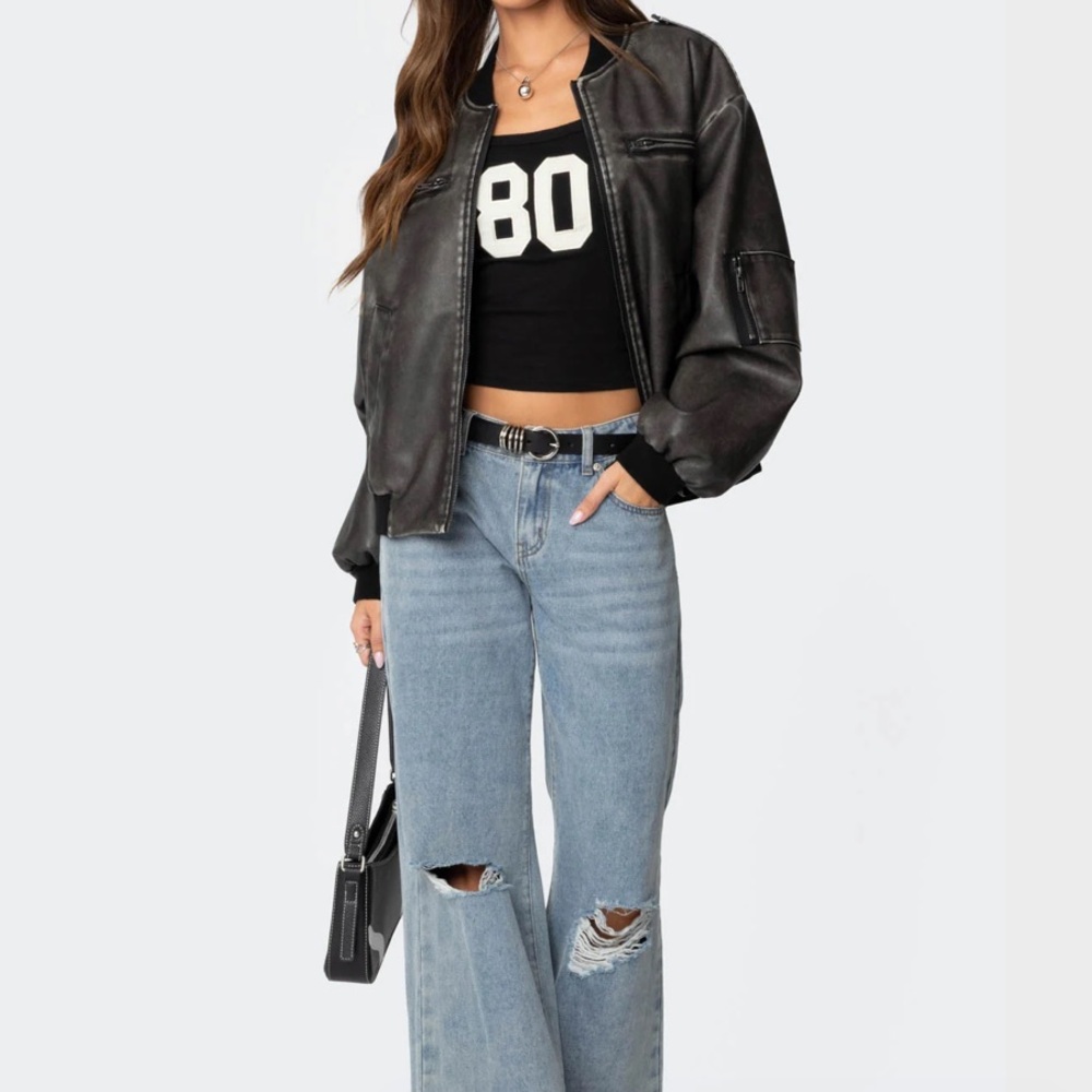 Edikted Leather Jacket